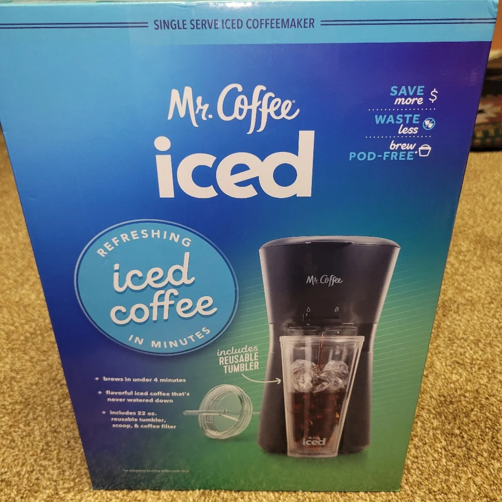 Mr. Coffee Iced Coffee Maker with Tumbler